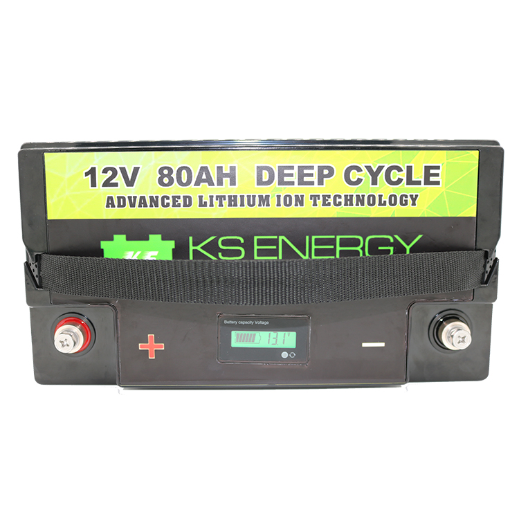GSL ENERGY-More Safer And Lightweight LED Power Display 12V 80Ah Lithium Iron Phosphate Battery-1