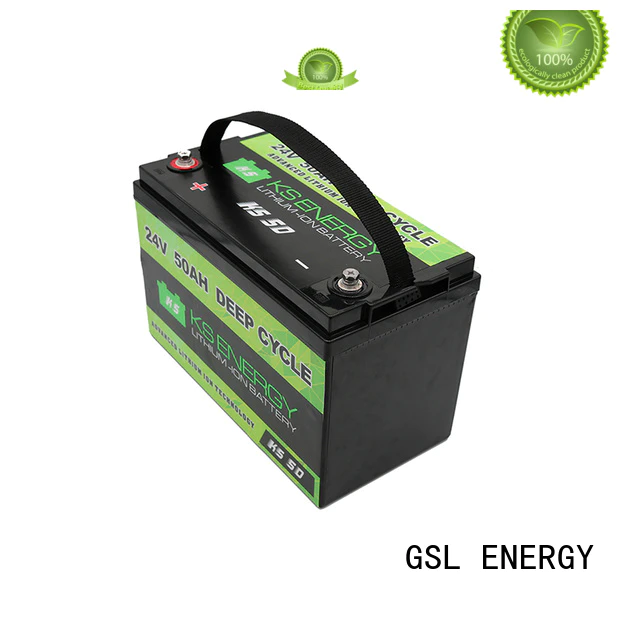 GSL ENERGY high-stability 24V lithium battery bulk supply large capacity