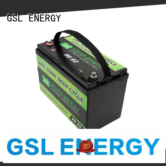 GSL ENERGY universal 24V lithium battery manufacturer for instrumentation