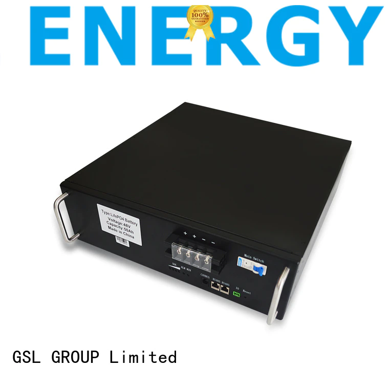 GSL ENERGY battery bank in telecom tower deep cycle factory