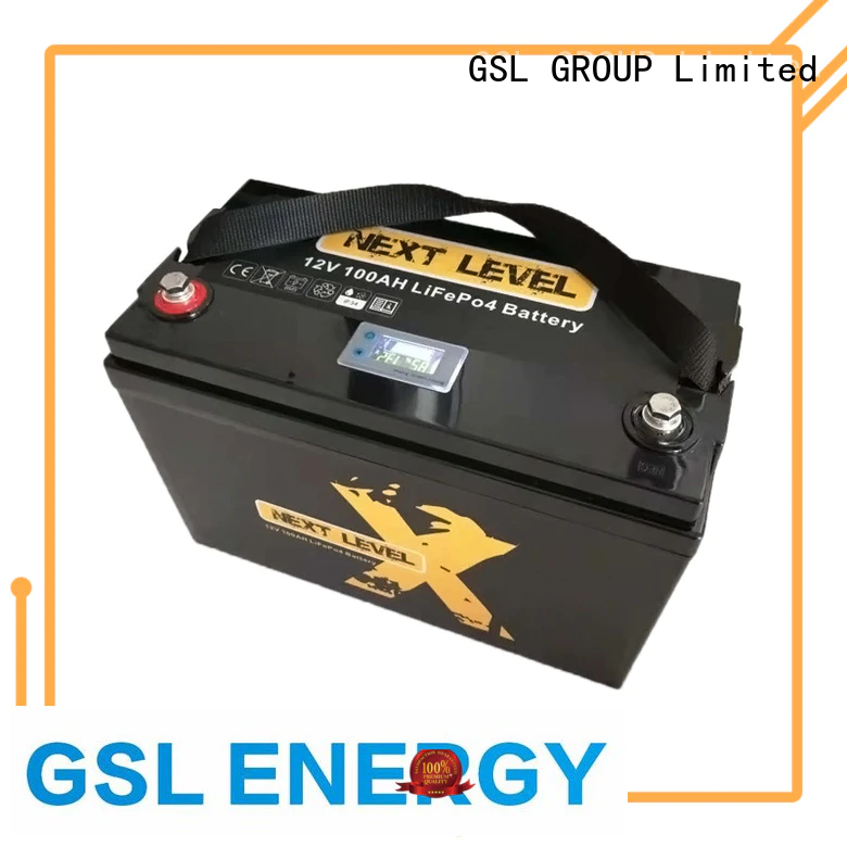 solar led 12v 50ah lithium battery llithium GSL ENERGY