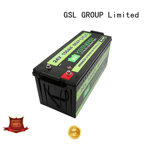 GSL ENERGY 24v lithium ion battery bulk supply customization