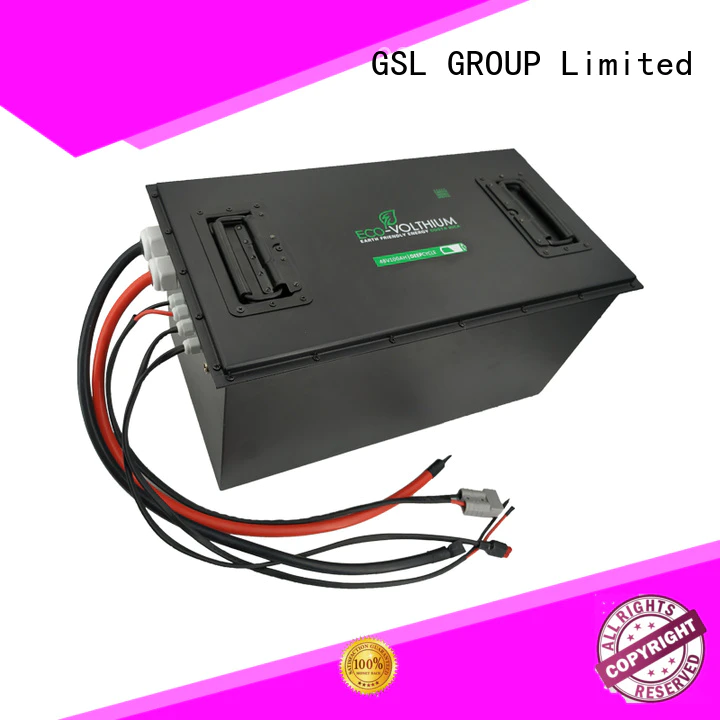 48v golf cart battery club golf lifepo4 GSL ENERGY Brand golf cart battery charger