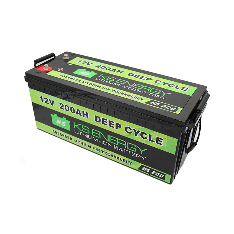 12V 200AH Lifepo4 Deep Cycle Lithium Ion RV Battery Manufacturers