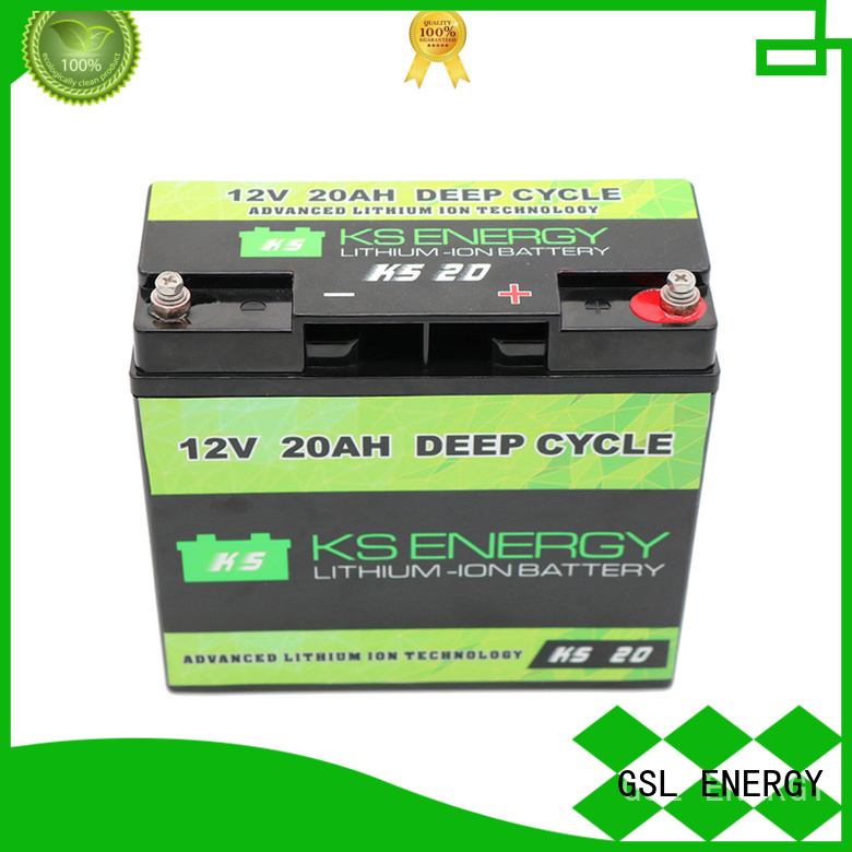 lifepo4 battery 12v inquire now led display GSL ENERGY