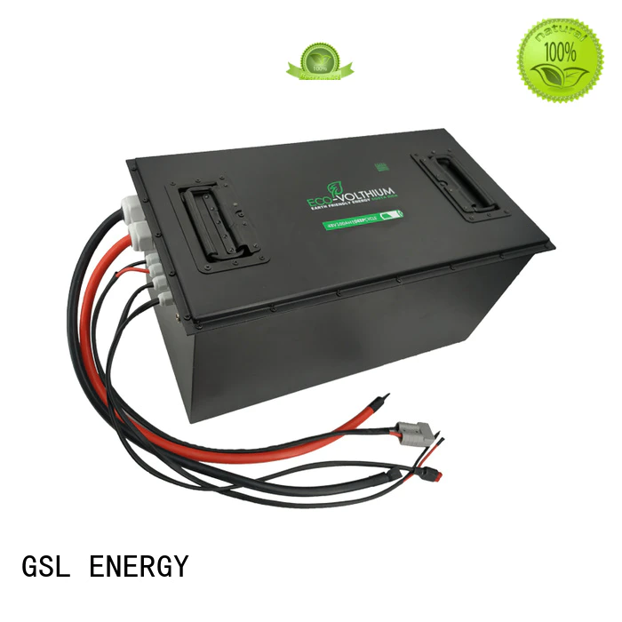 GSL ENERGY professional 48v lithium ion battery 100ah supplier for home