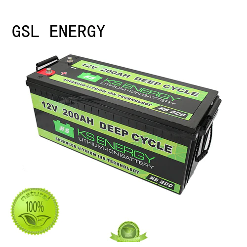 GSL ENERGY solar battery 12v short time wide application
