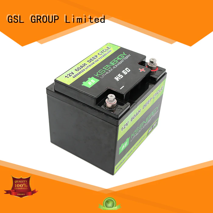 GSL ENERGY deep cycle lifepo4 battery 12v free sample for motorcycle