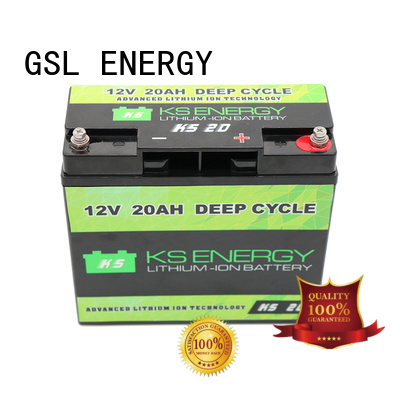 GSL ENERGY golf lithium car battery for cycles