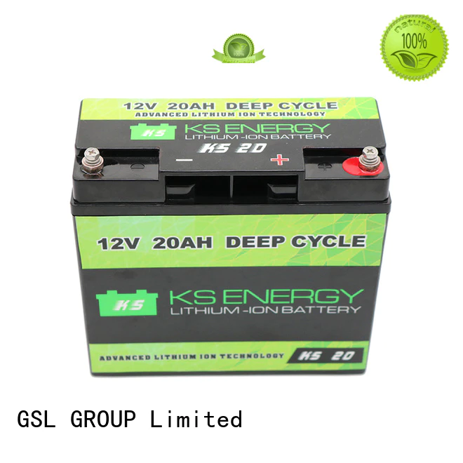 GSL ENERGY energy saving 12v 100ah solar battery industry for cycles