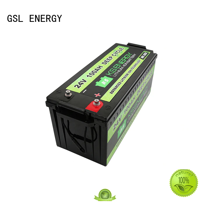 wide application 24v 50ah lithium ion battery for industrial automation GSL ENERGY