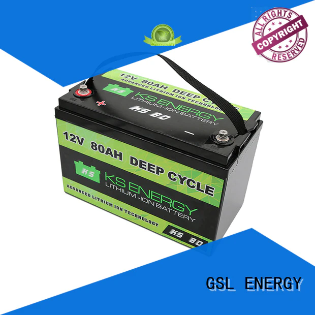 deep Custom rechargeable liion 12v 50ah lithium battery GSL ENERGY lithium