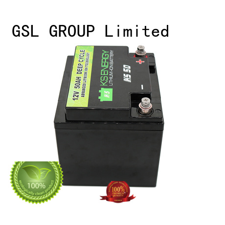 GSL ENERGY advanced technologies lithium car battery for camping