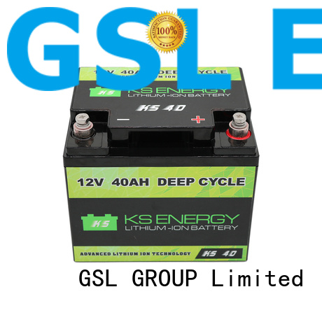 GSL ENERGY deep cycle lifepo4 battery pack for cycles