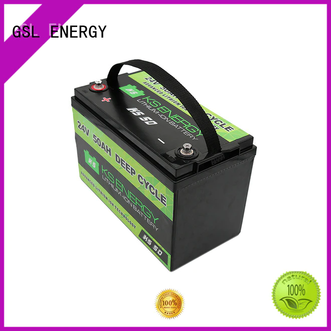 Custom lithium ion 24V lithium battery GSL ENERGY battery