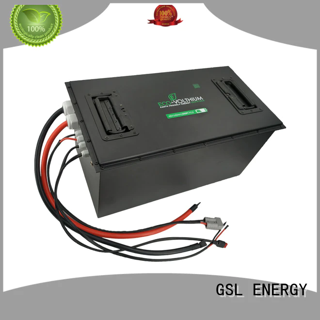 GSL ENERGY rickshaw 48v lithium ion battery 100ah lithium for home