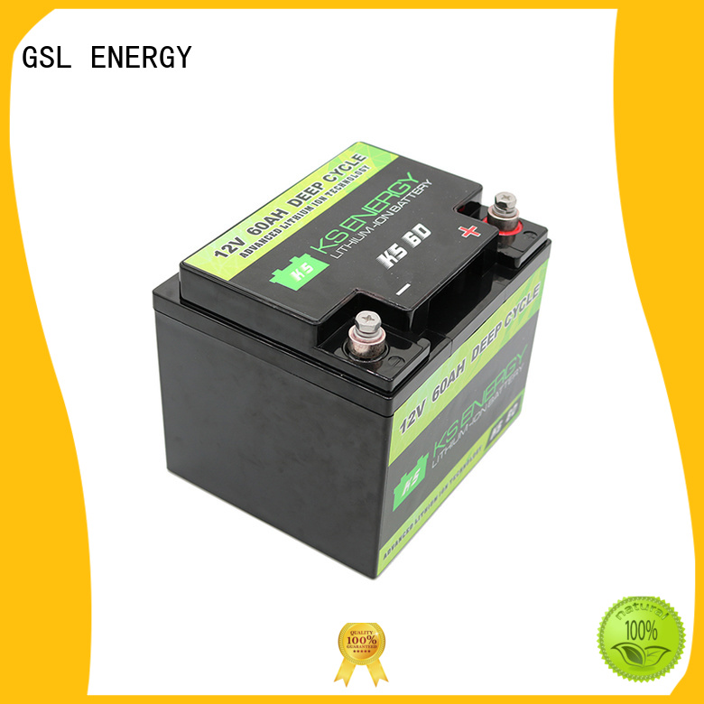 GSL ENERGY marine 12v rv battery bulk production led display