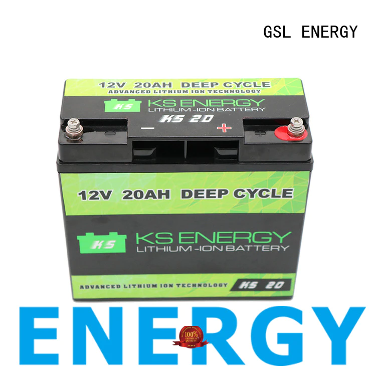 GSL ENERGY lithium battery 12v 300ah high rate discharge for camping car