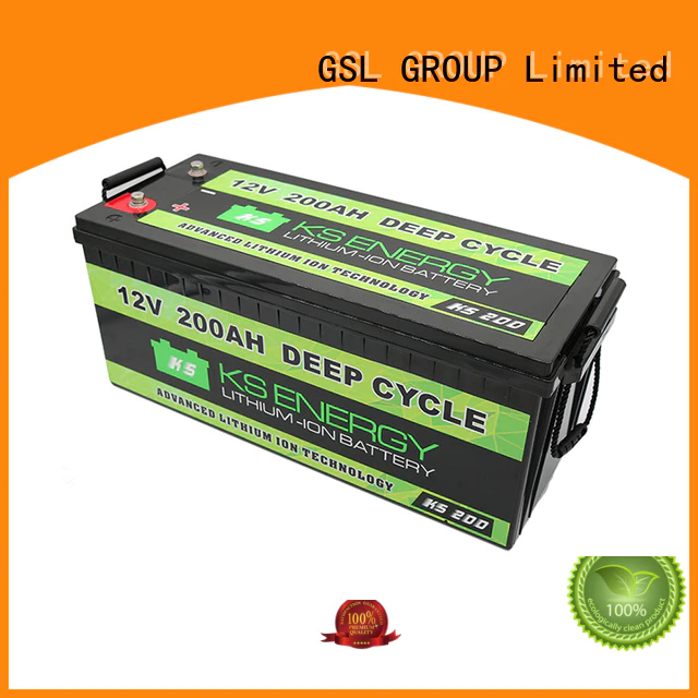 GSL ENERGY Brand llithium rechargeable lifepo4 12v 50ah lithium battery manufacture
