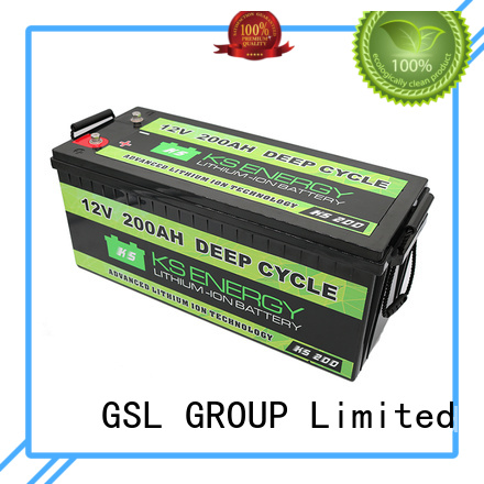 large capacity lifepo4 motorcycle battery for car GSL ENERGY