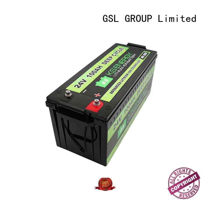 GSL ENERGY environmental-friendly 24V lithium battery supplier for instrumentation