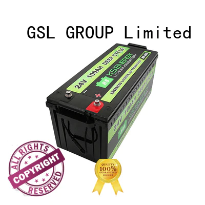 GSL ENERGY high-quality 24v lifepo4 battery at discount for industrial automation
