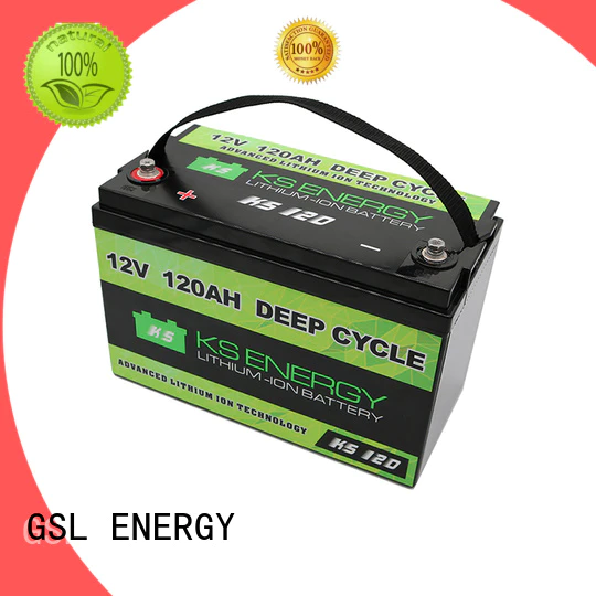 lifepo4 12v 50ah lithium battery inquire now for motorcycle GSL ENERGY
