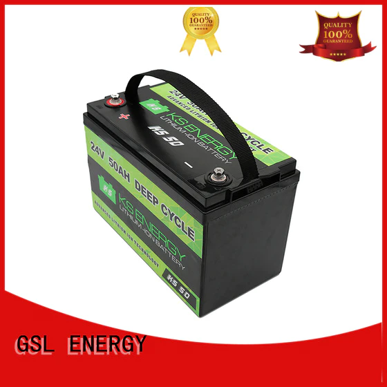 Wholesale pack 24V lithium battery GSL ENERGY Brand