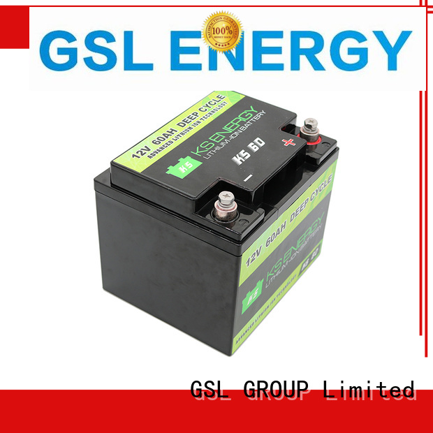 GSL ENERGY lifepo4 battery 12v 100ah free sample for cycles