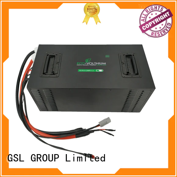 GSL ENERGY high effieitncy 48v lithium ion battery 100ah for car