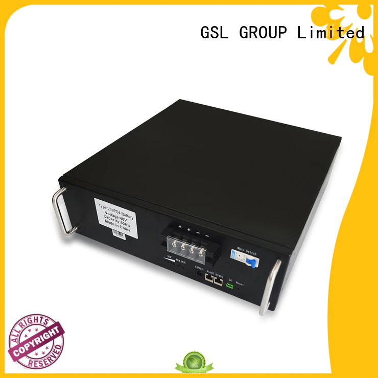 GSL ENERGY lifepo4 battery pack free sample for energy storage