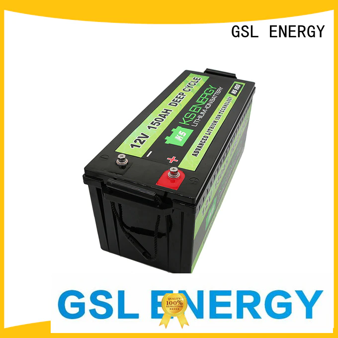 12v 20ah lithium battery motorcycle rv 12v 50ah lithium battery GSL ENERGY Brand
