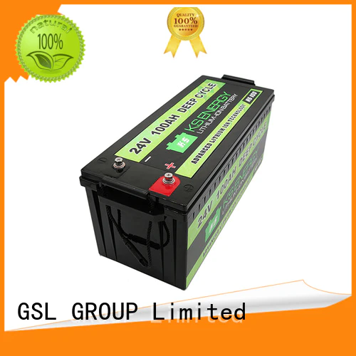 24v 100ah lithium ion battery lifepo4 for instrumentation GSL ENERGY