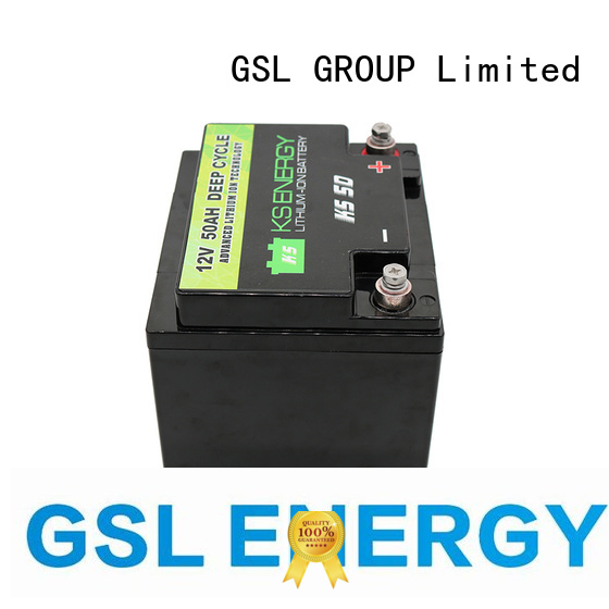 lifepo4 lithium battery 12v 100ah applications for cycles GSL ENERGY