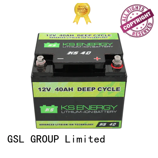 GSL ENERGY quality-assured lithium battery 12v 300ah high rate discharge for camping car