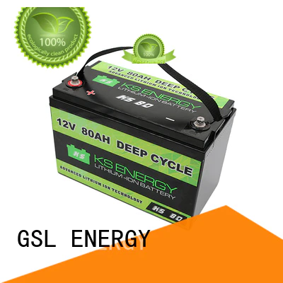 GSL ENERGY Brand rv marine 12v 50ah lithium battery manufacture