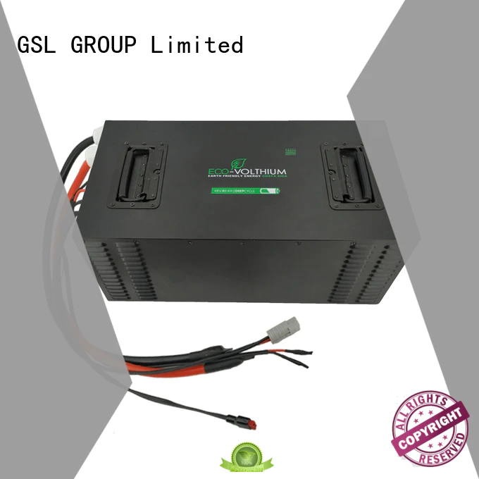 Wholesale lifepo4 48v golf cart battery GSL ENERGY Brand