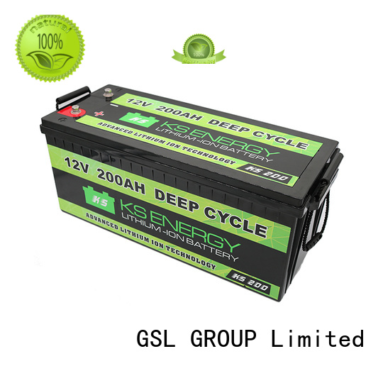 GSL ENERGY lithium rv battery short time wide application