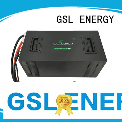 precedent 48v golf cart battery pack for industry GSL ENERGY