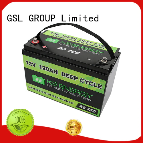 GSL ENERGY rechargeable 12v 50ah lithium battery for cycles