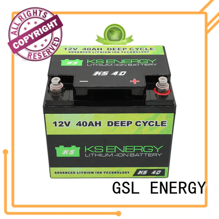 cycle storage capacity OEM 12v 50ah lithium battery GSL ENERGY