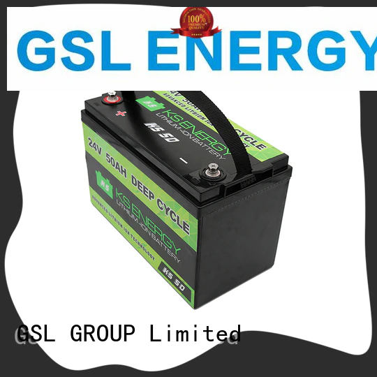 lifepo4 batteries for sale deep cycle for office automation GSL ENERGY