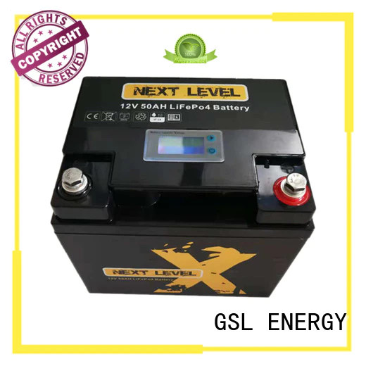 than lithium 12v 50ah lithium battery capacity llithium GSL ENERGY company