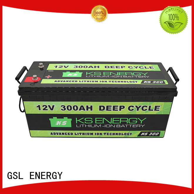 GSL ENERGY off-grid lithium ion battery charger 12v led display