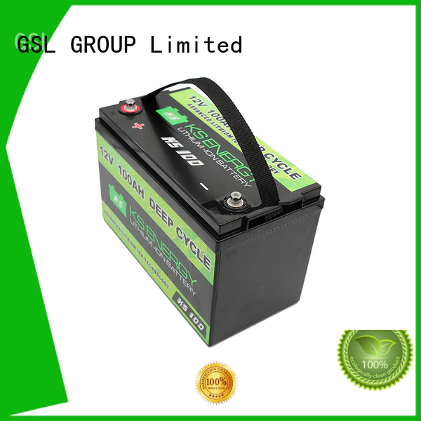 GSL ENERGY energy saving lithium battery 12v 200ah led display