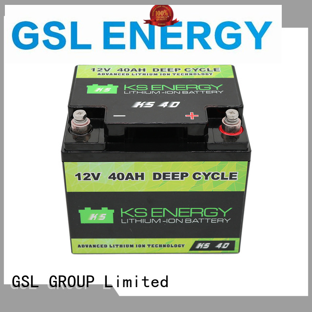 camping deep car GSL ENERGY Brand 12v 20ah lithium battery factory