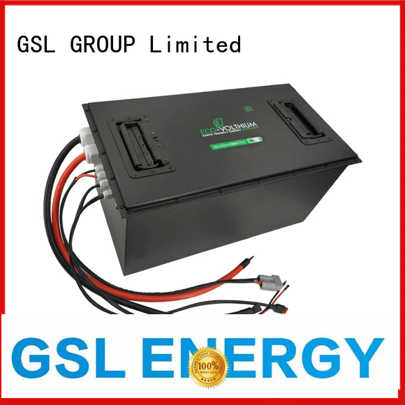 ion lithium batteries golf cart battery charger GSL ENERGY Brand
