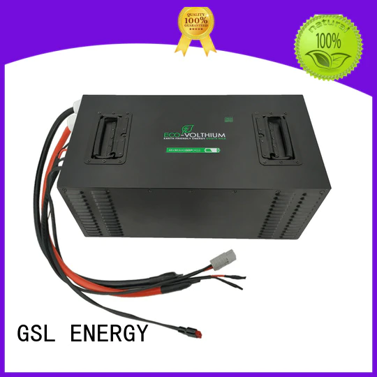 48v golf cart battery club lifepo4 golf cart battery charger ion GSL ENERGY Brand