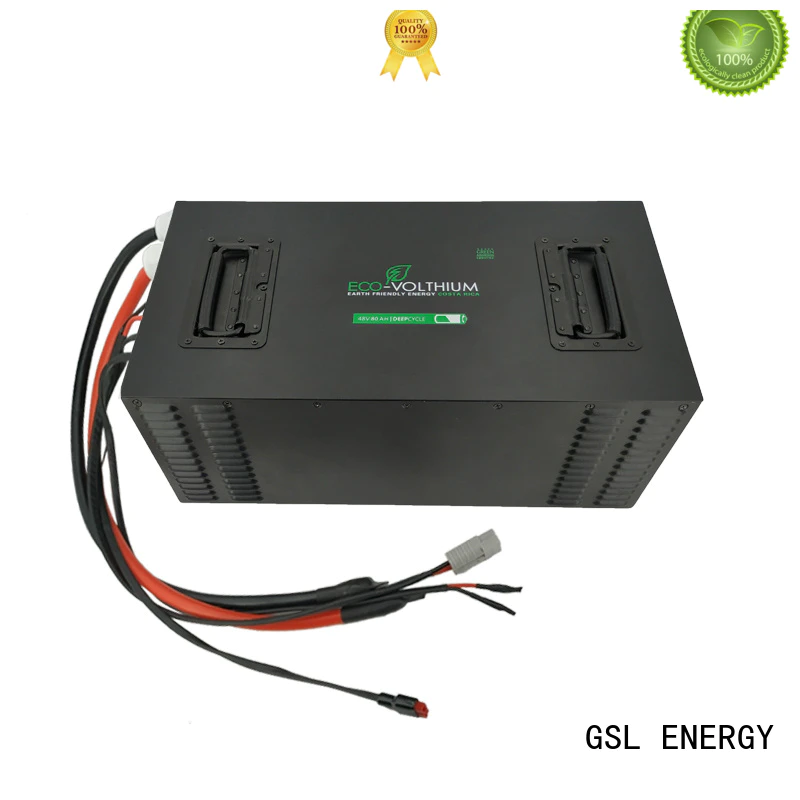 GSL ENERGY 48v lithium ion battery 100ah powerful factory
