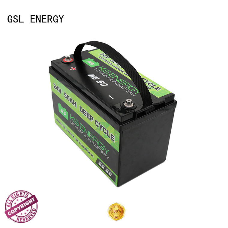 GSL ENERGY 24v lifepo4 battery factory direct